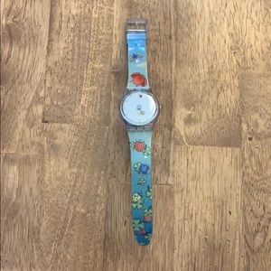 Swatch Swiss with Lady Bugs and 4leaf clover